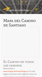 Mobile Screenshot of mapacaminosantiago.es