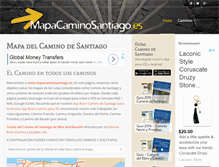 Tablet Screenshot of mapacaminosantiago.es